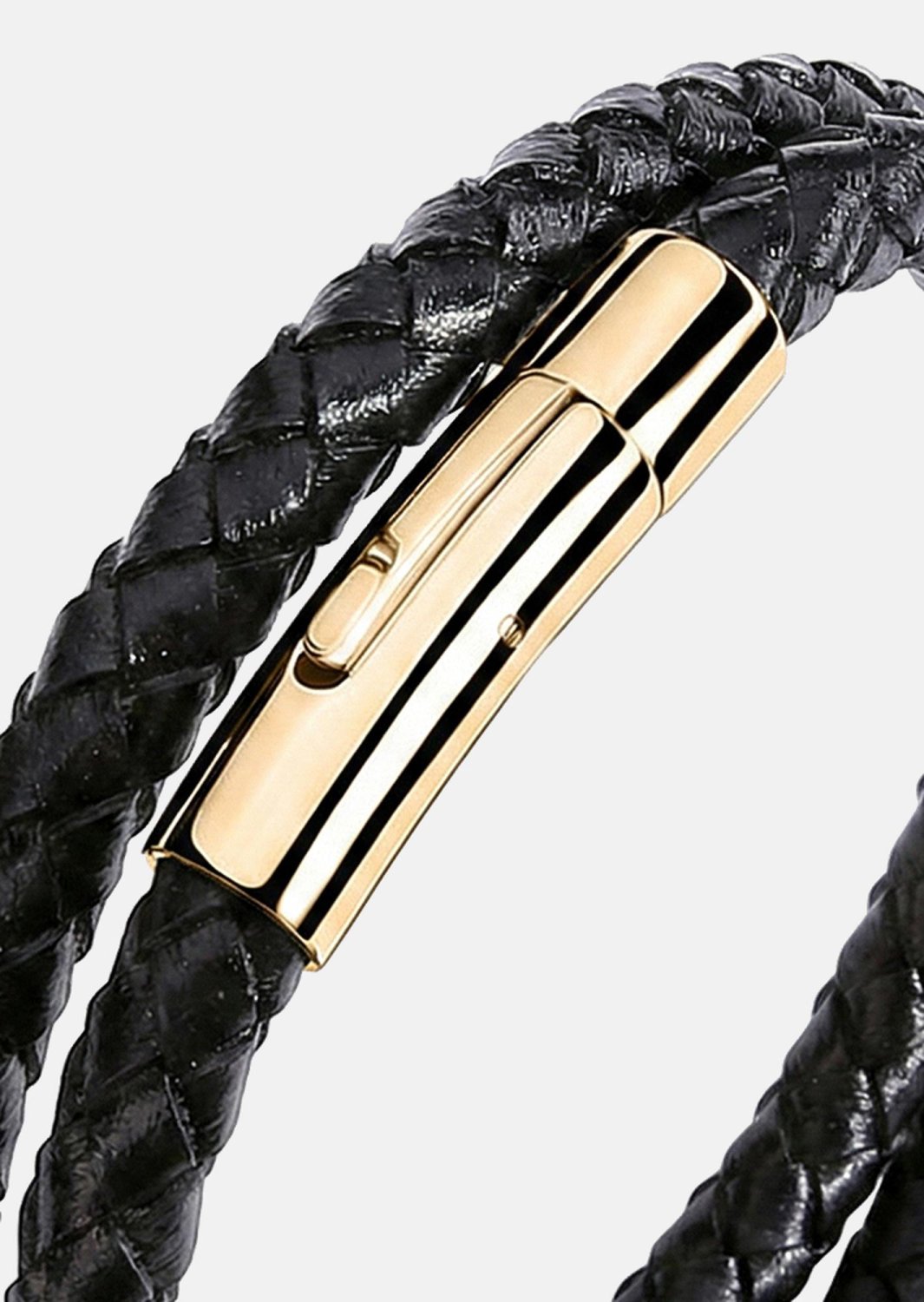 Bracelet en cuir Titan Lattice