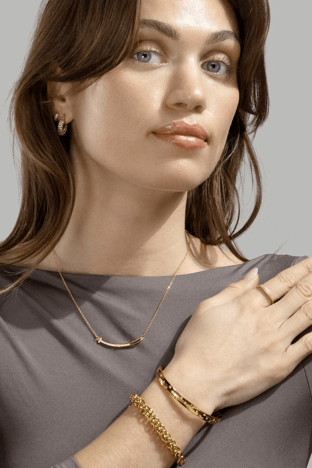 Bracelet Royal Braid - 18k Plaqué or