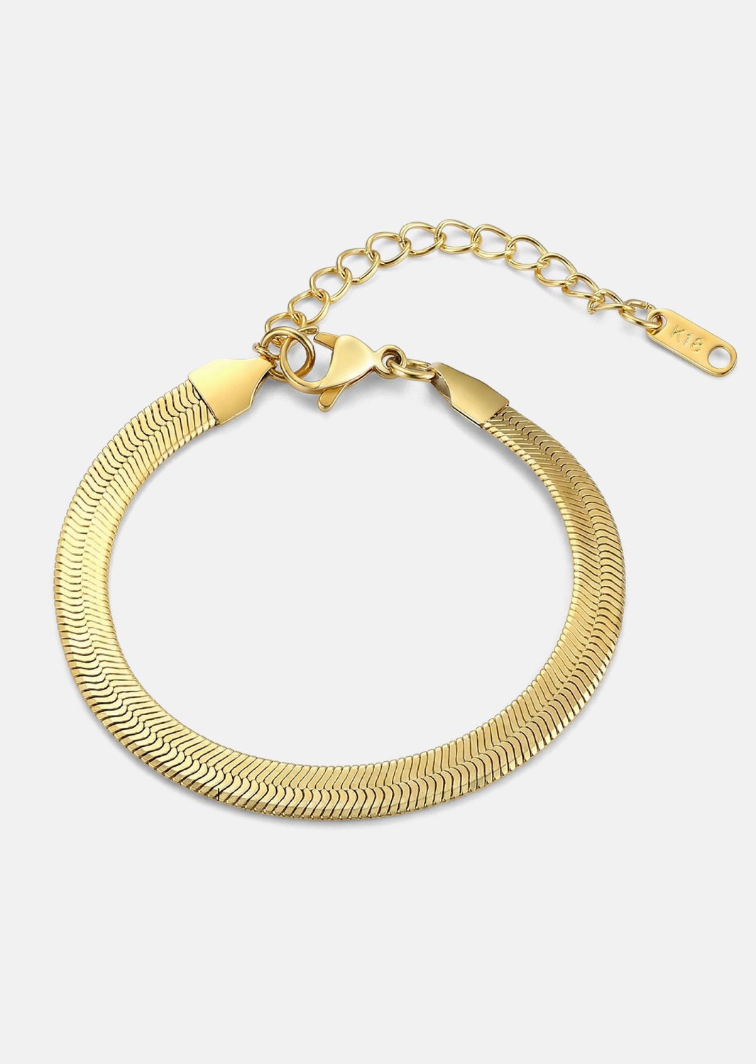 Bracelet Aurum Shield - 18k Plaqué or