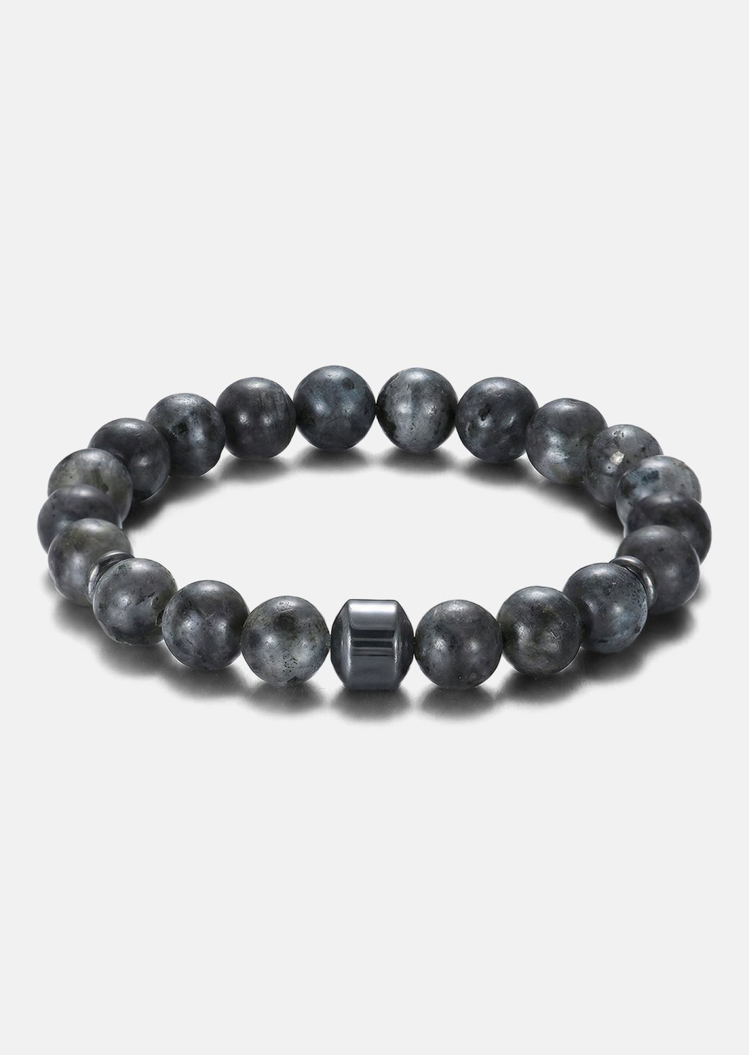 Bracelet perlé Obsidian Charm