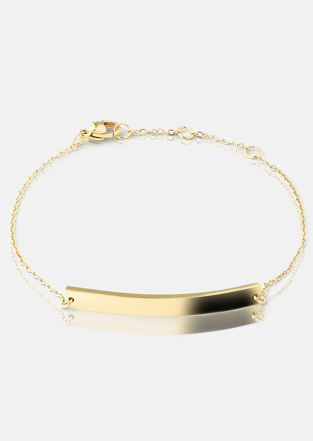 Bracelet Sleek Elegance - 18k Plaqué or