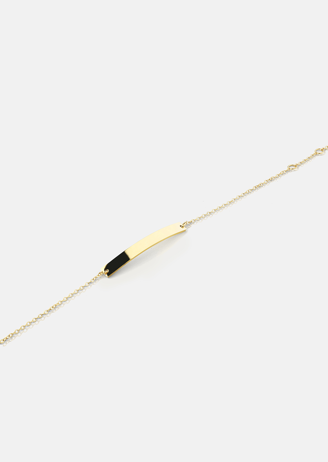 Bracelet Sleek Elegance - 18k Plaqué or