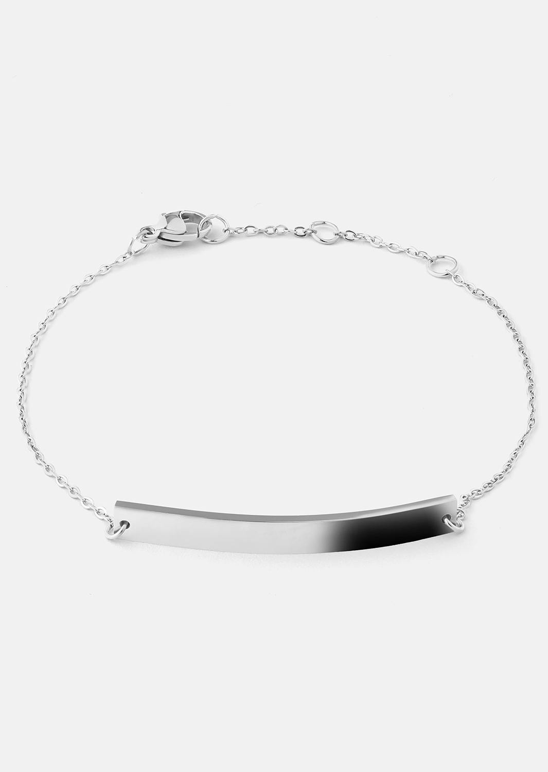 Bracelet Sleek Elegance - Plaqué argent