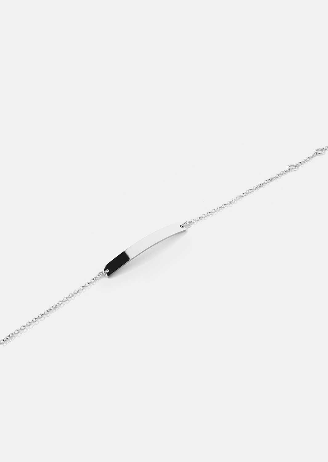 Bracelet Sleek Elegance - Plaqué argent