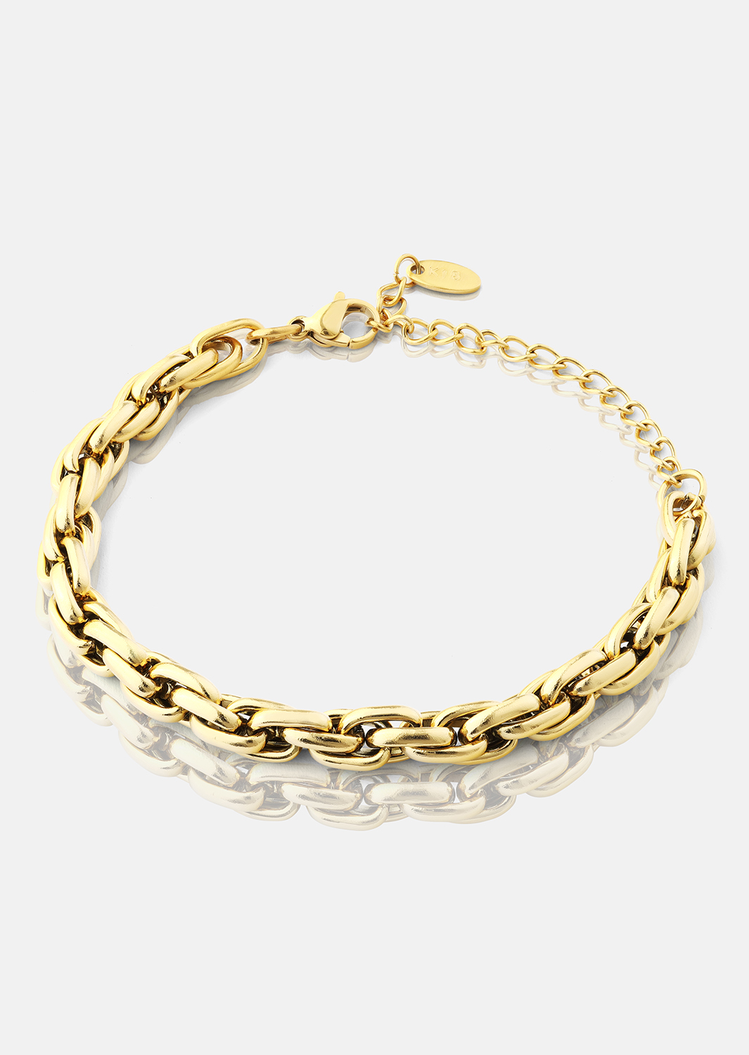 Bracelet Shine Link - 18k Gold Plated