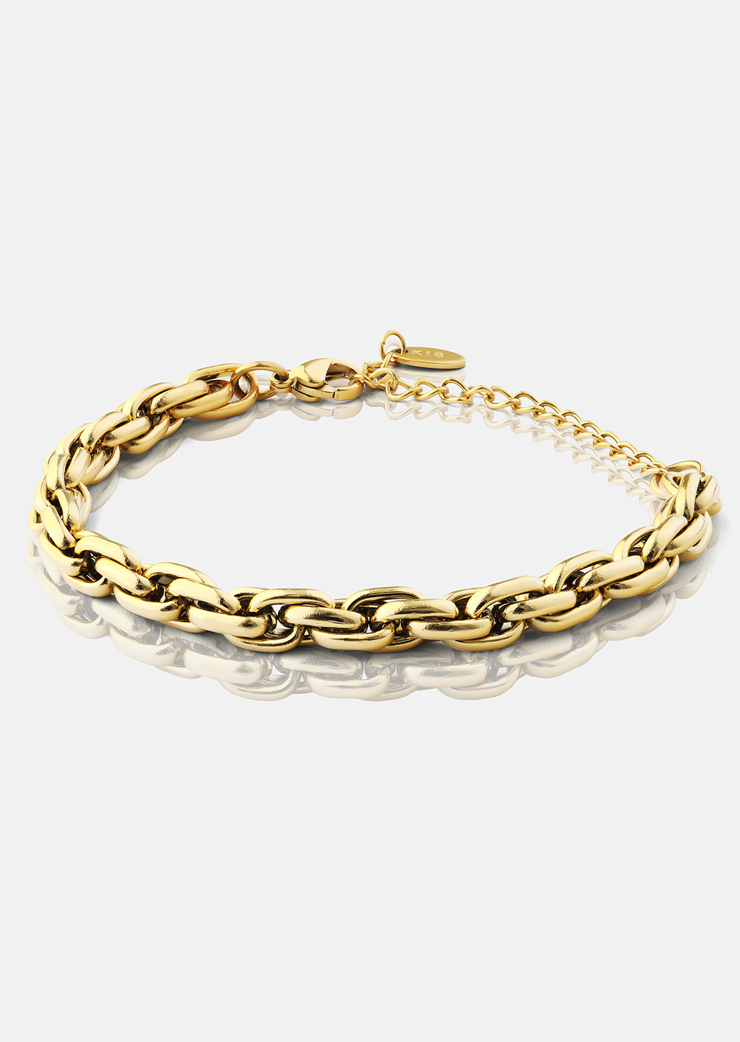 Bracelet Shine Link - 18k Gold Plated