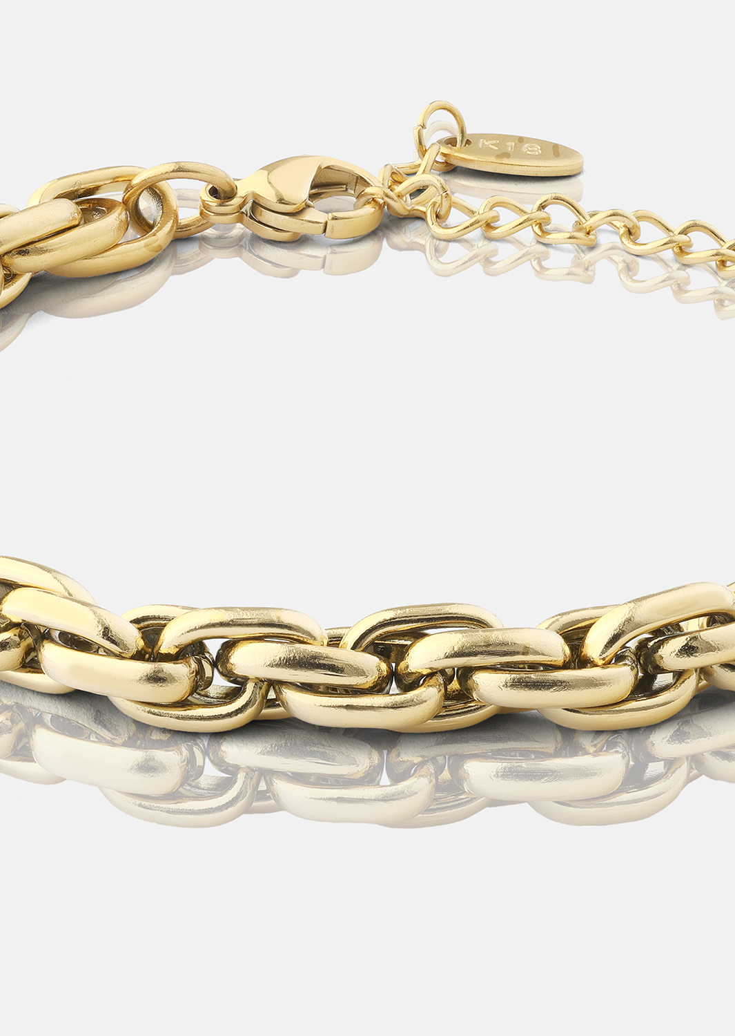 Bracelet Shine Link - 18k Gold Plated