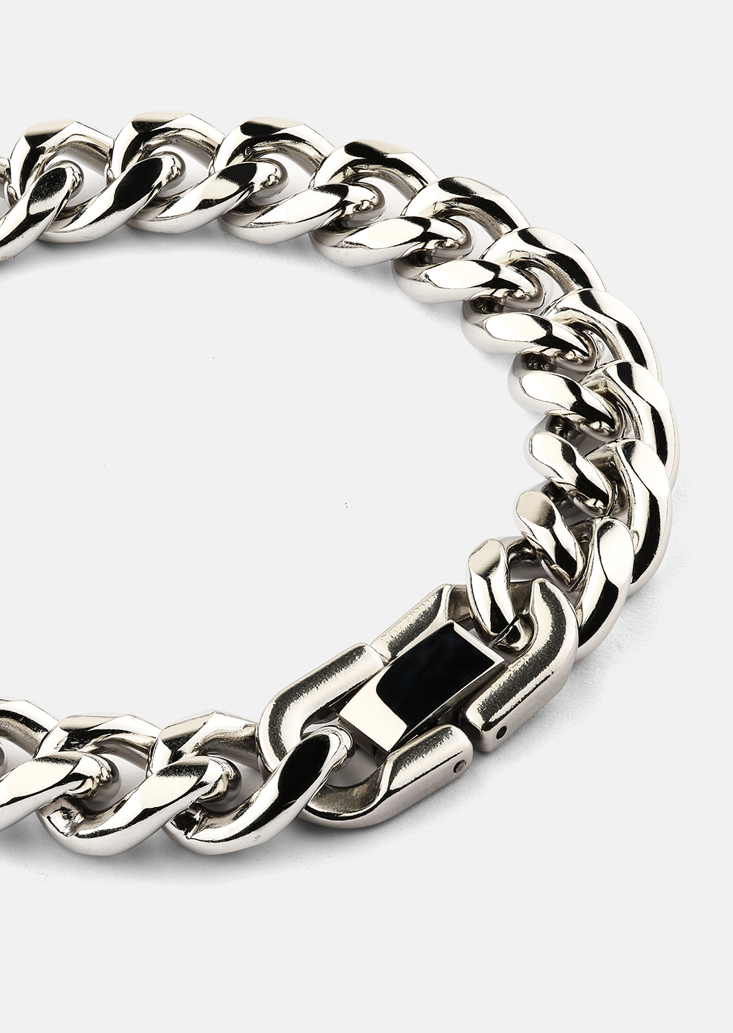 Bracelet Steel Bold - Plaqué argent