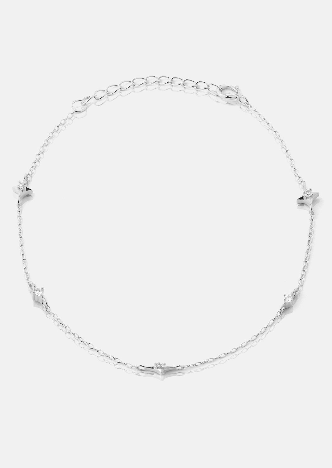 Bracelet Starlight Charm - Plaqué argent