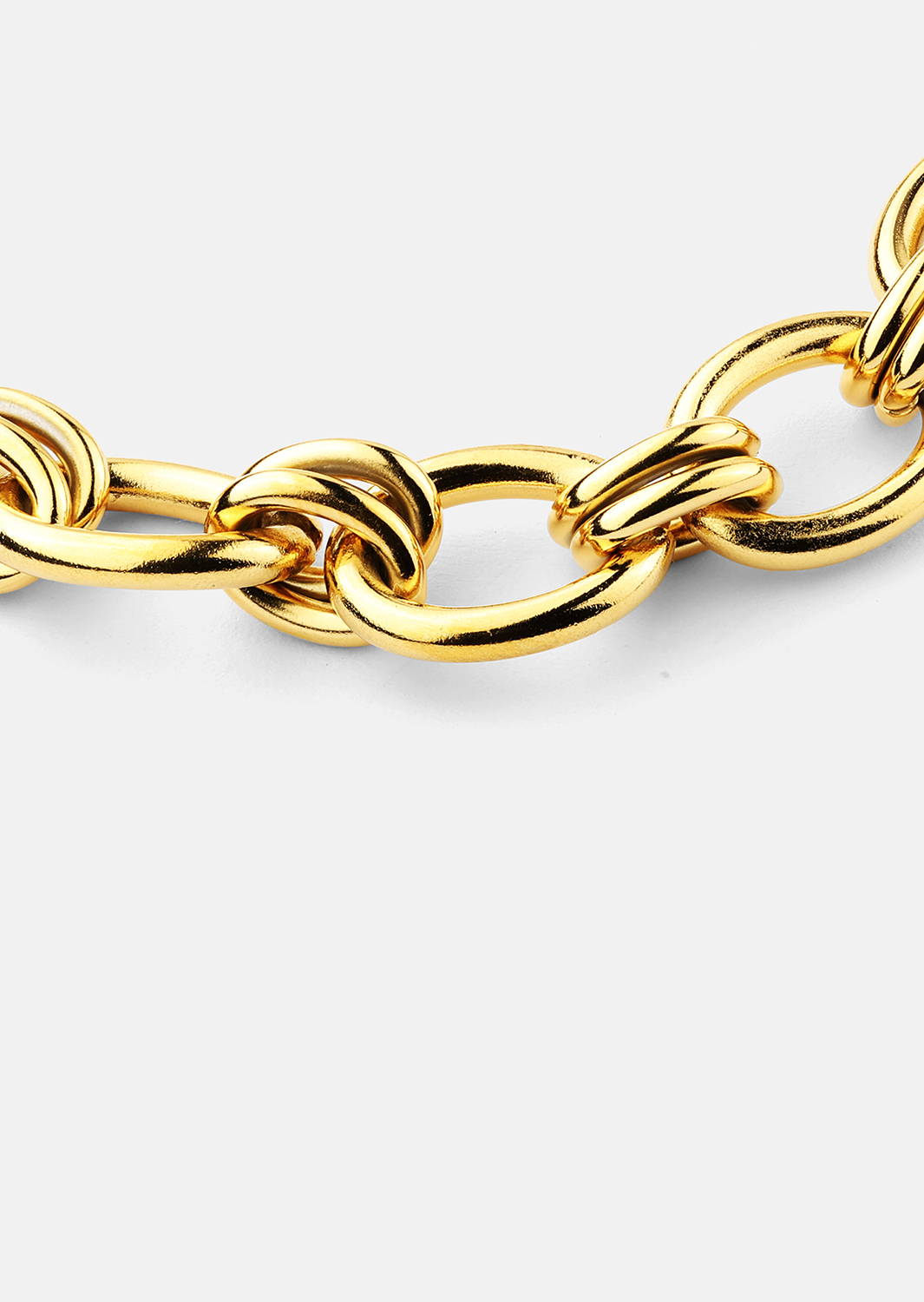 Bracelet The link - 18k Plaqué or