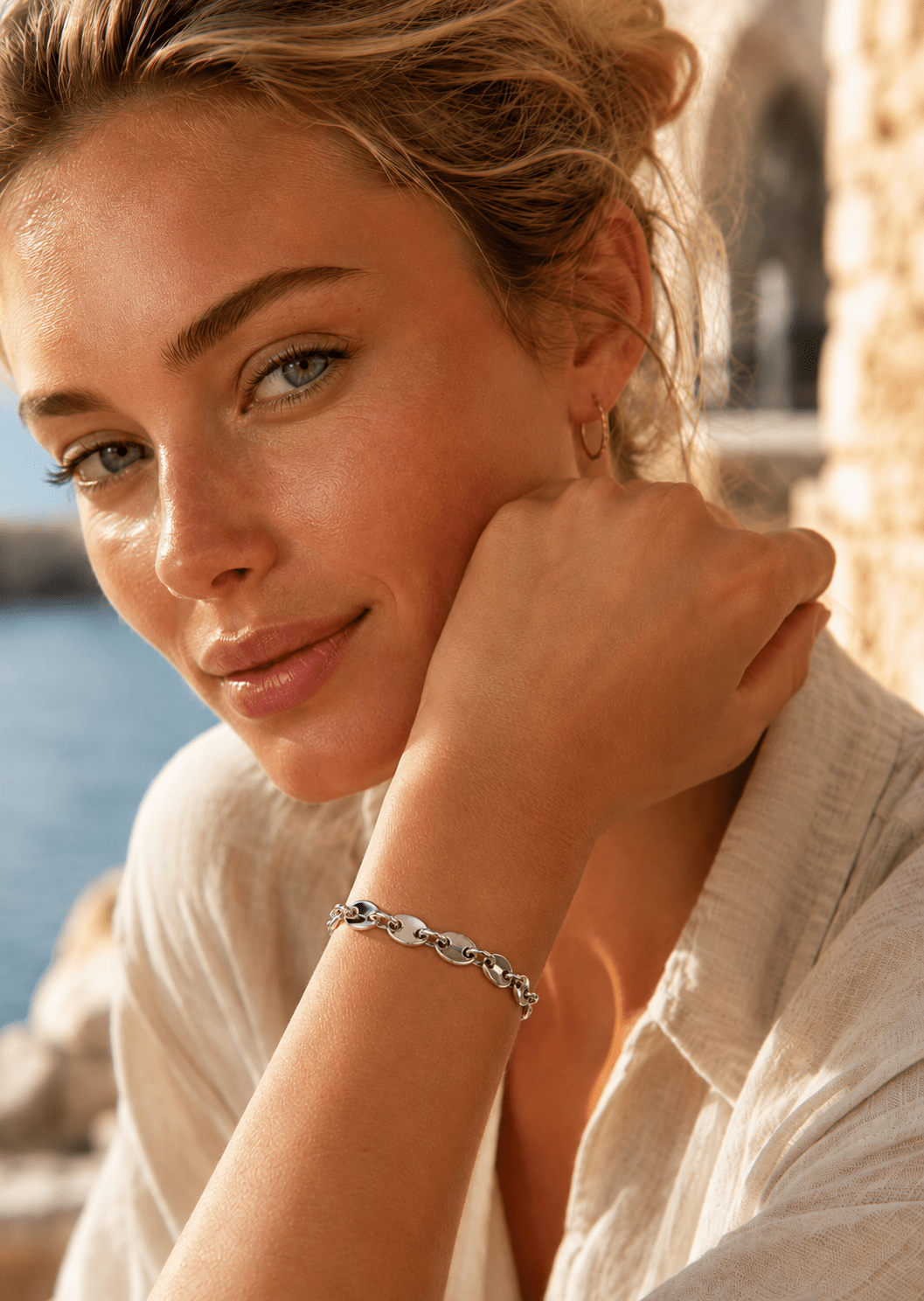 Bracelet Bold Chain – Plaqué argent