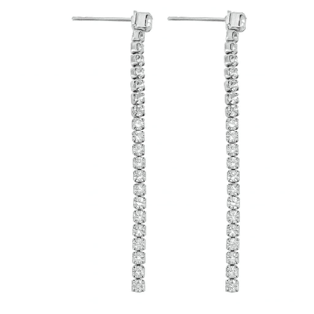 Boucle d'oreille Scala - Plaquée argent