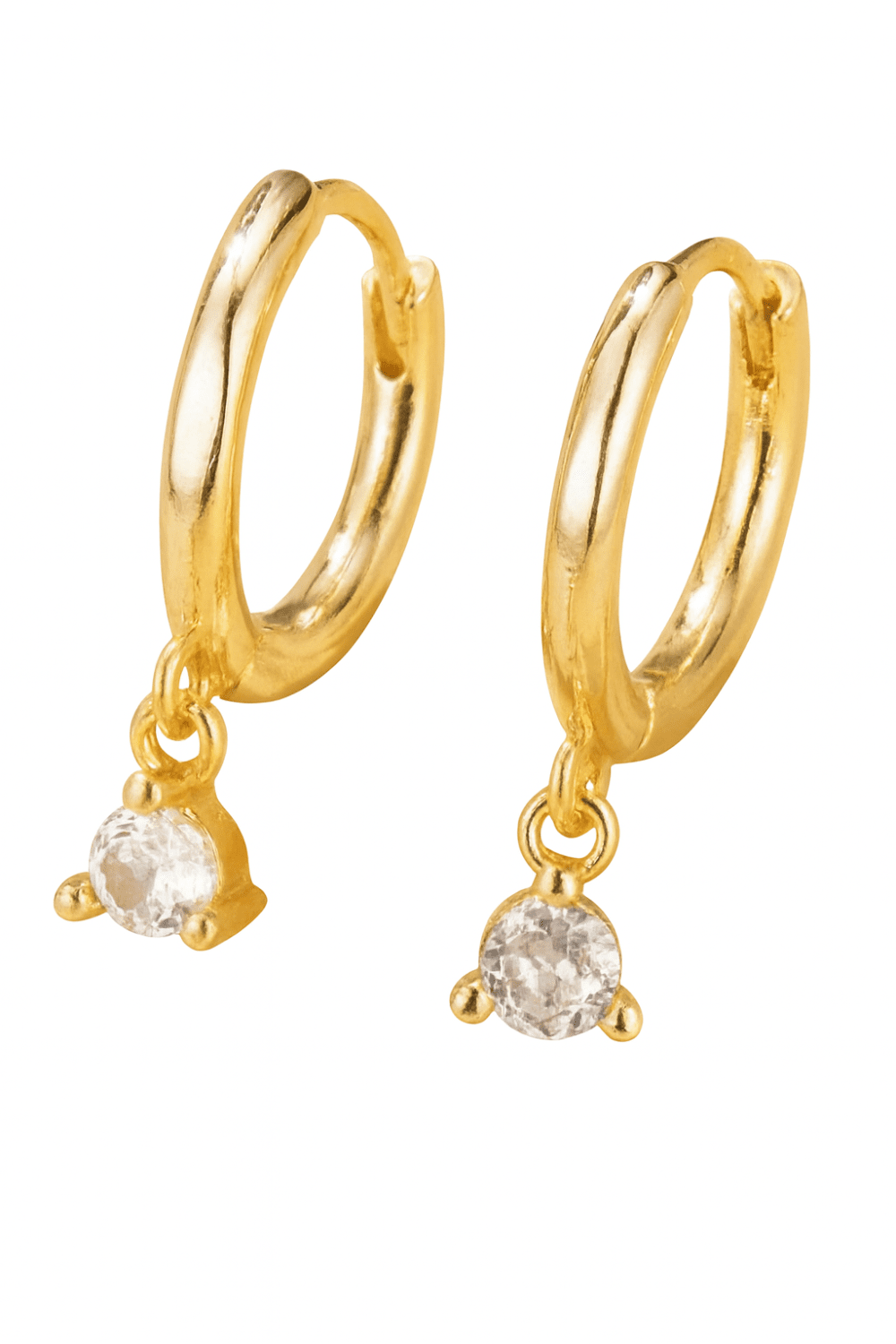 Boucles d’oreilles Light Drop - 18k Plaquées or
