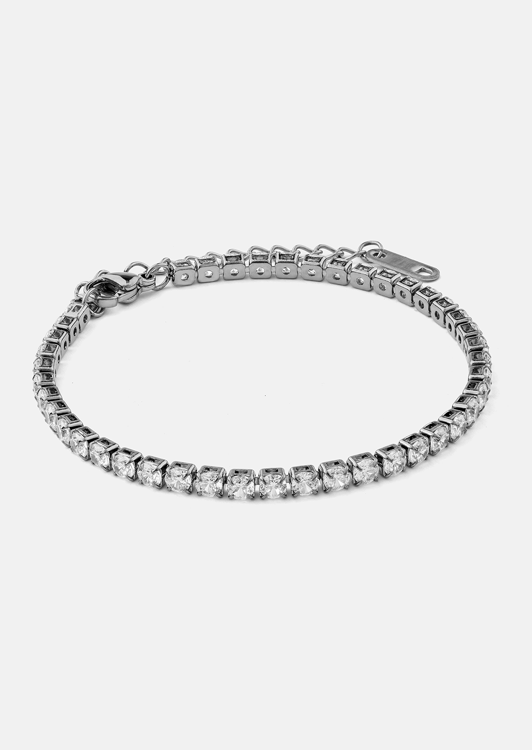 Bracelet Gloria Band 3 mm - Plaqué argent