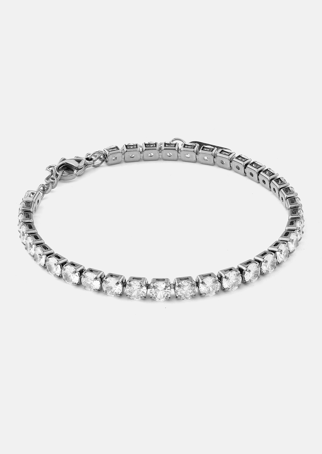 Bracelet Gloria Band 4 mm - Plaqué argent