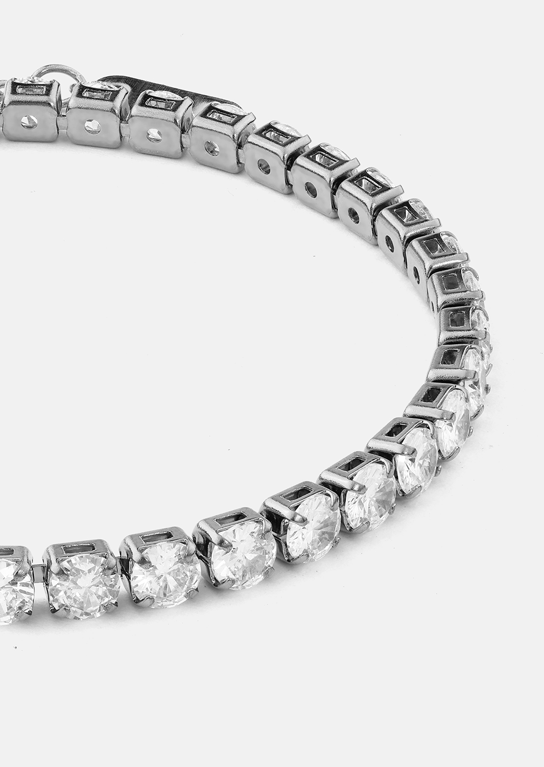 Bracelet Gloria Band 4 mm - Plaqué argent