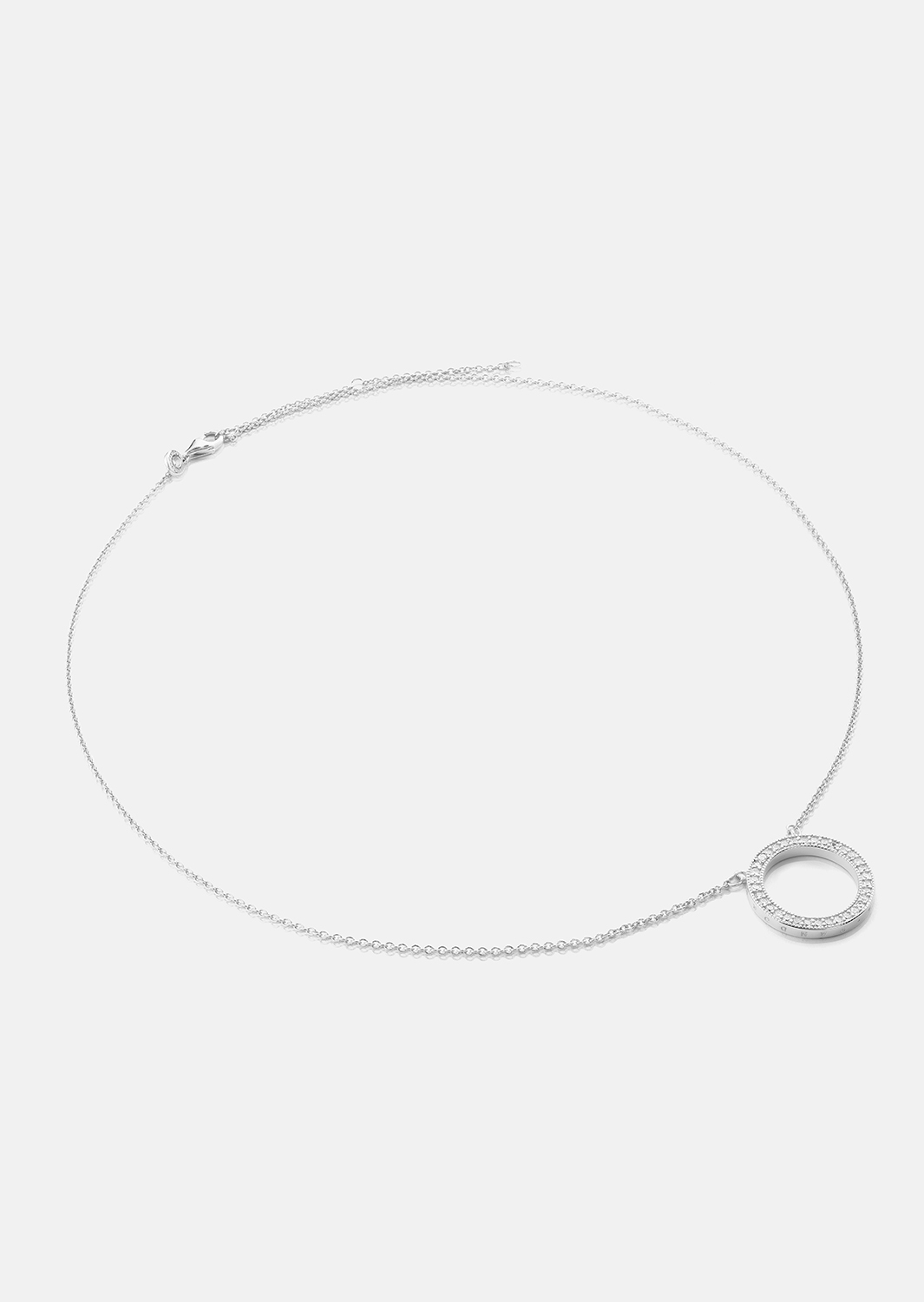 Collier Cirque Éclat - Plaqué argent