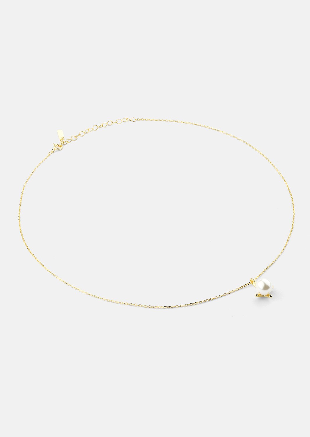 Collier North Pearl - 18k Plaqué or
