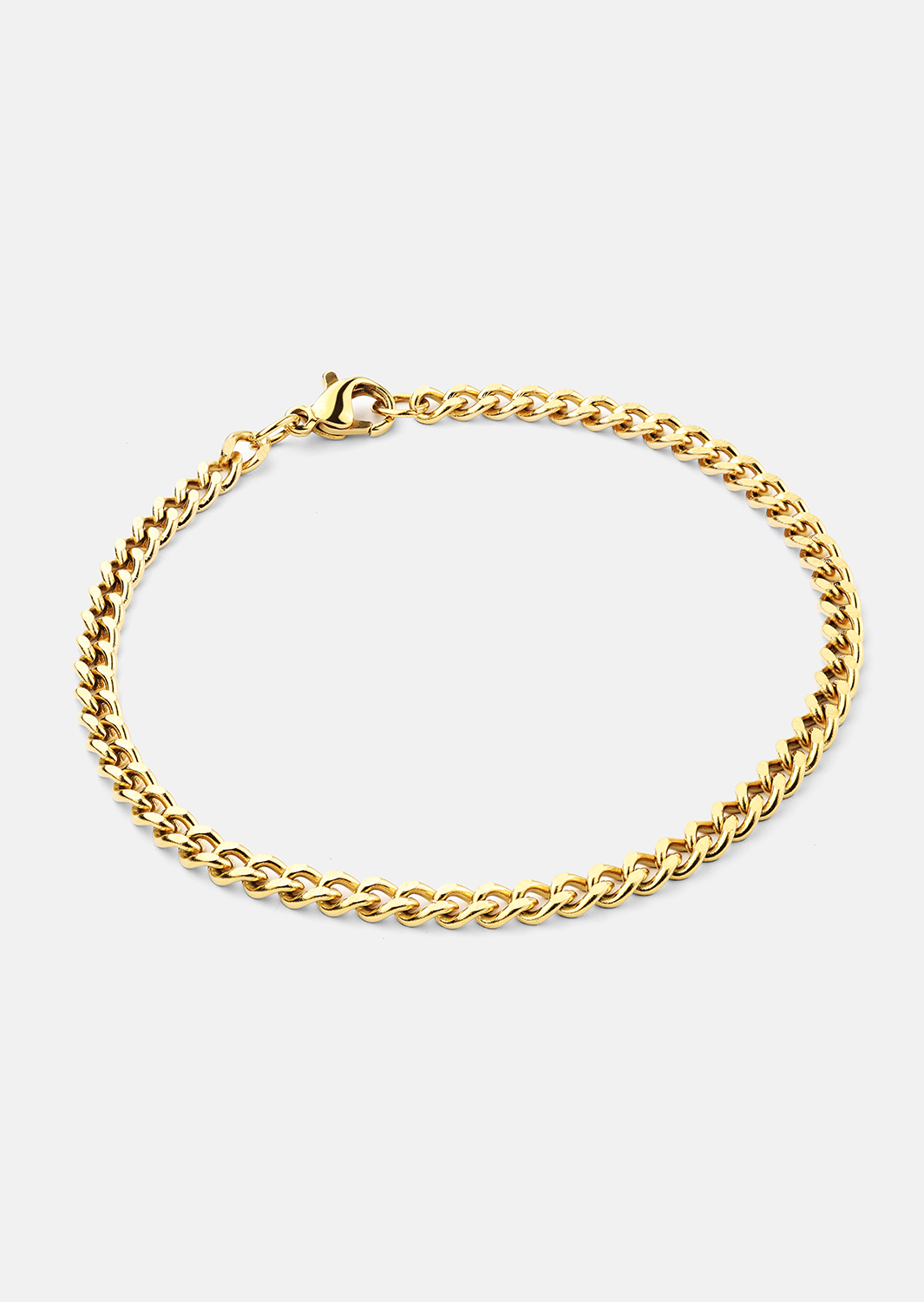 Golden Link Chain Bracelet - 18k Plaqué or