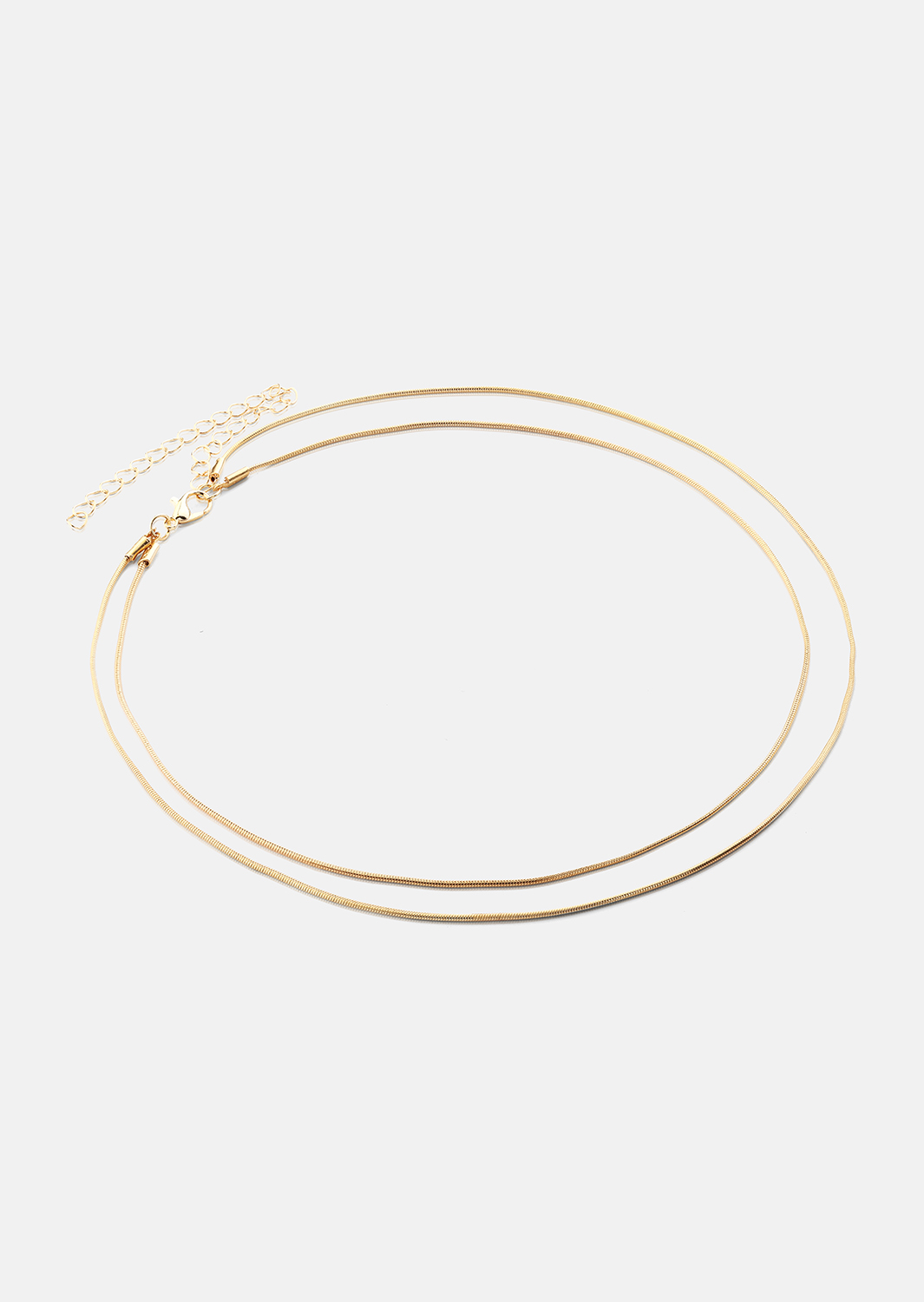 Collier Duo - 18k Plaqué or