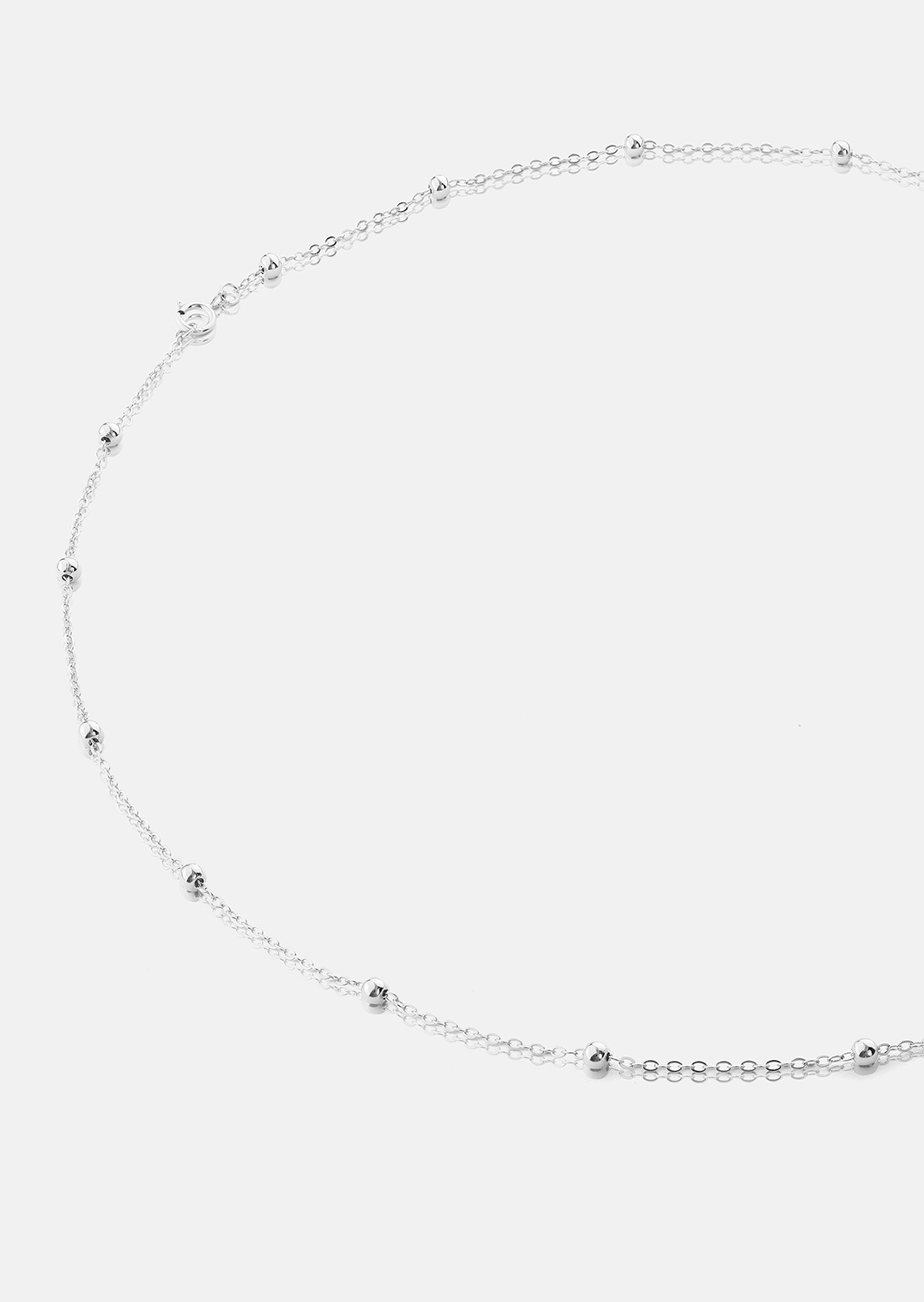 Collier Majestic - Plaqué argent