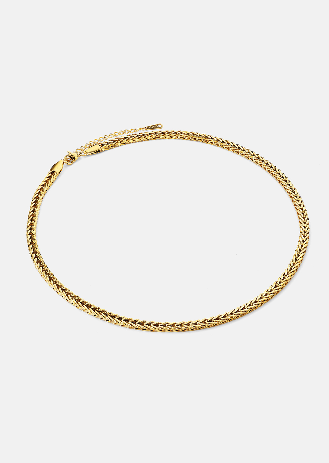 Collier Ember Braid – 18k Plaqué or