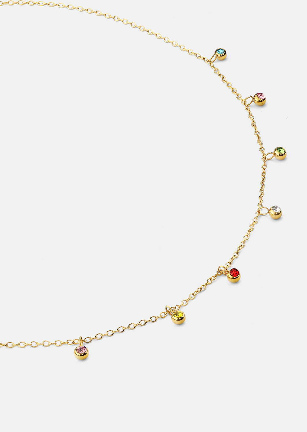 Prism Collier – 18k Plaqué or