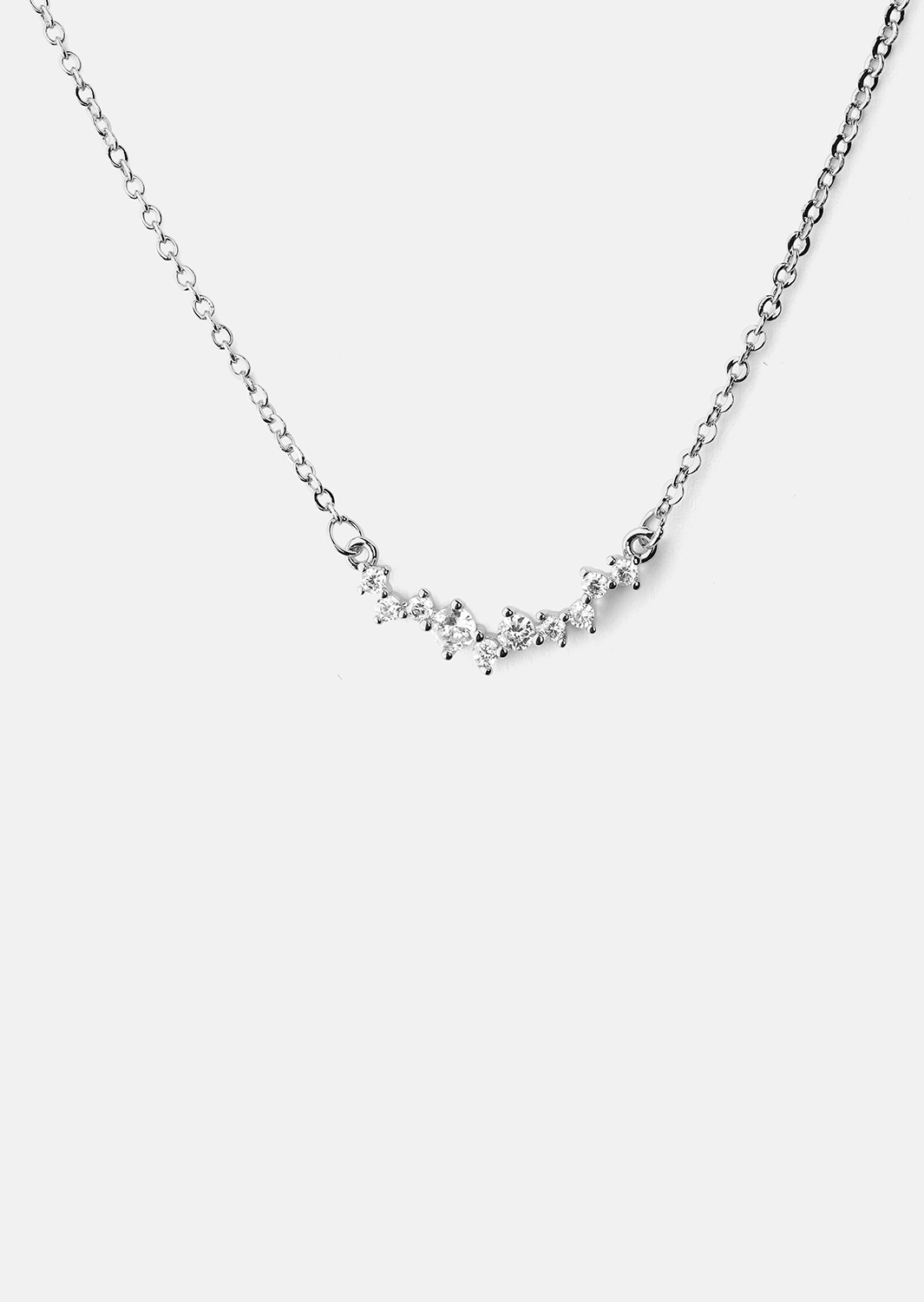 Collier Celestia- Plaqué argent