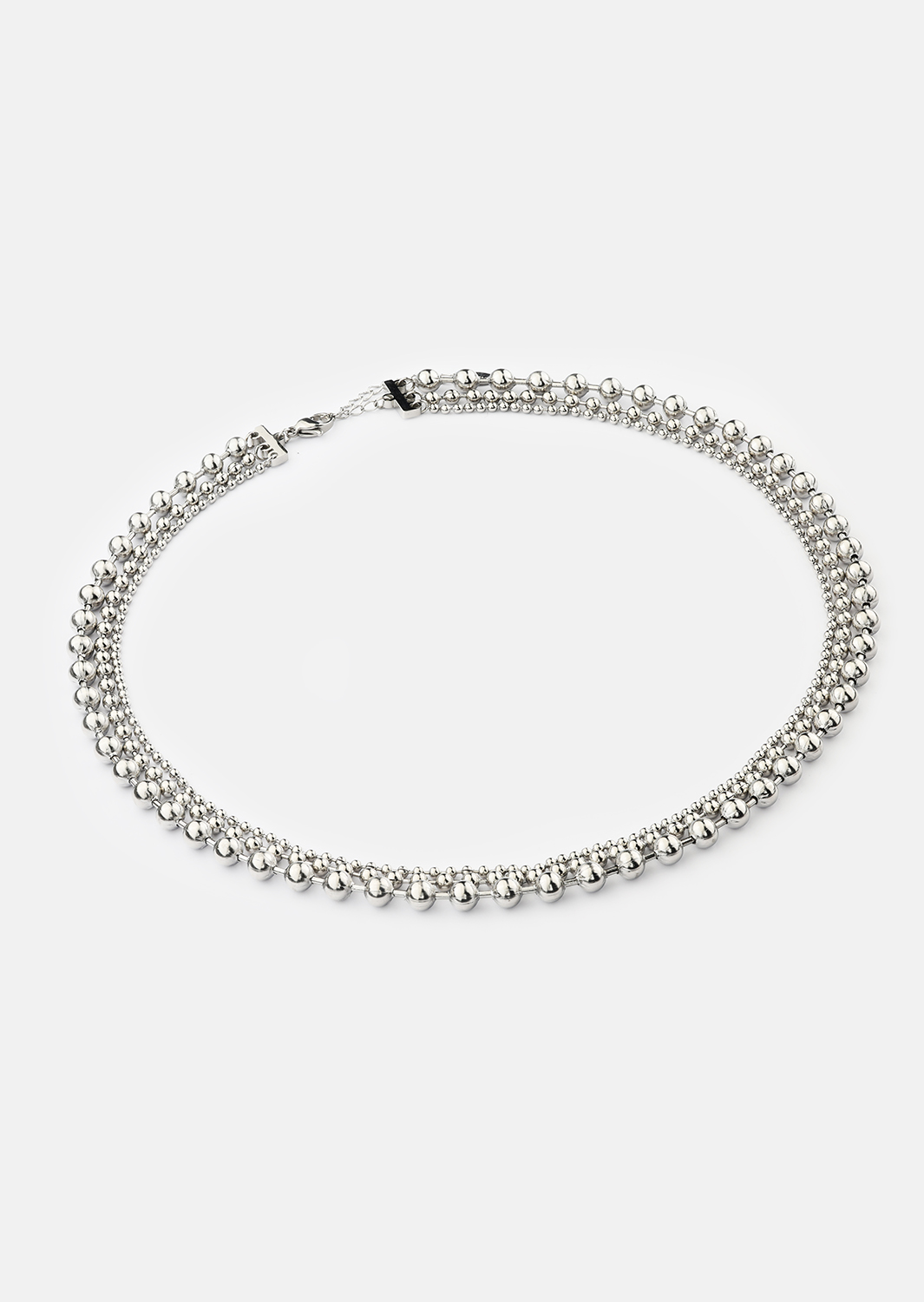 Collier Layered Shine – Plaqué argent