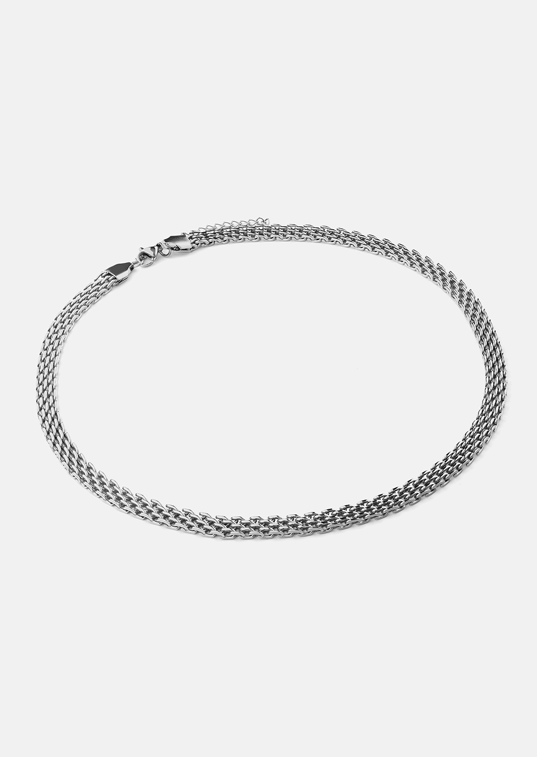 Collier Twilight Chain Choker – Plaqué argent