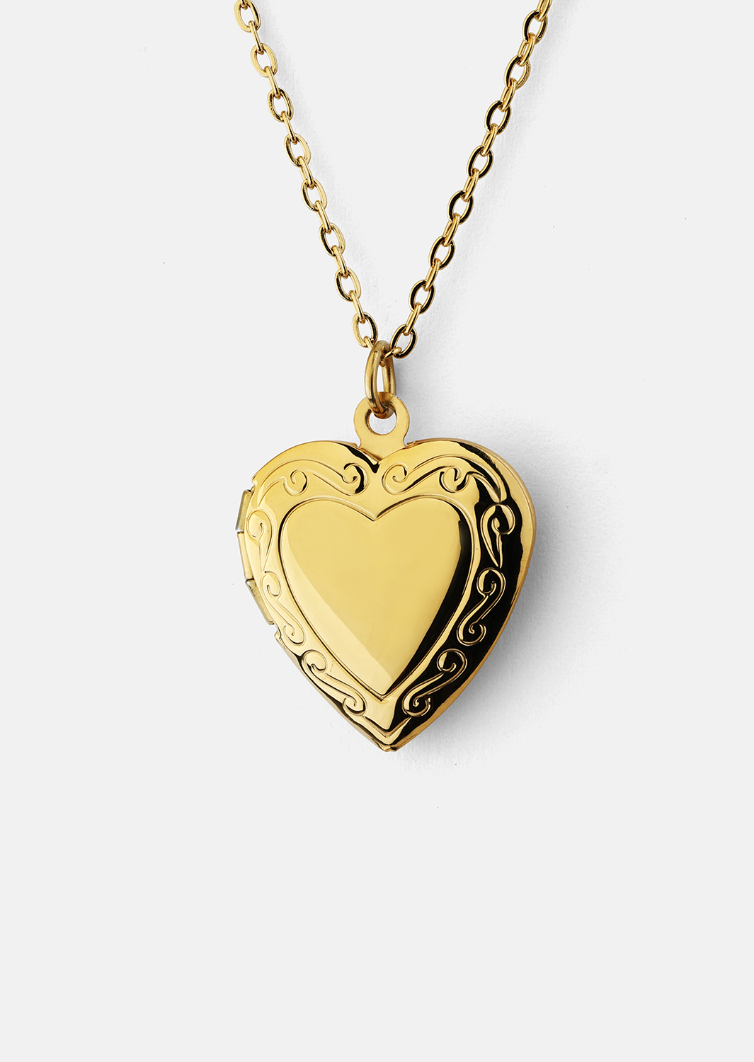 Collier Golden Heart Mini - 18k Plaqué or