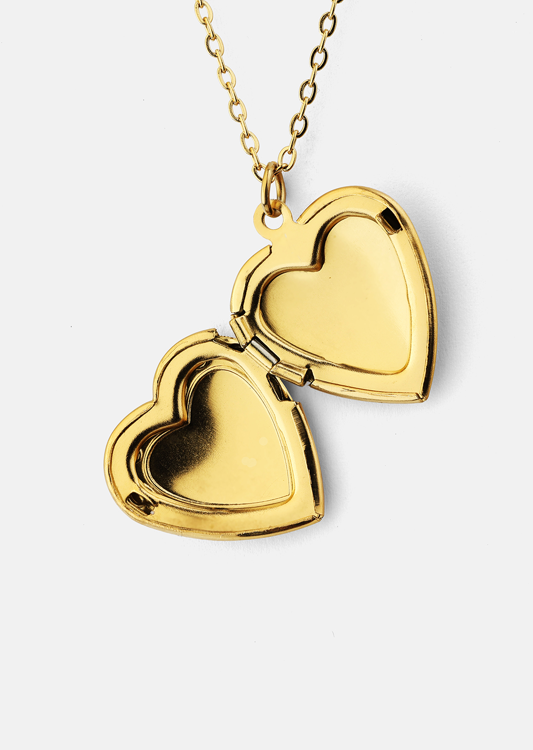 Collier Golden Heart big - 18k Plaqué or