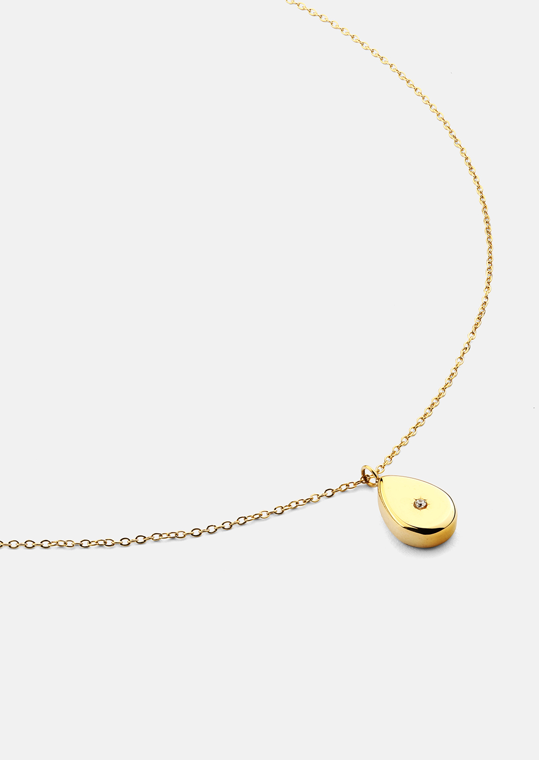 Collier Aurora Drop - 18k Plaqué or