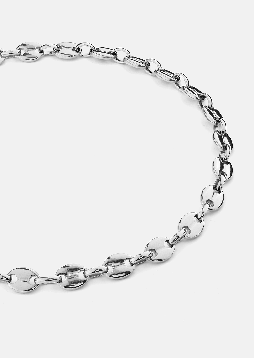 Collier Bold Link – Plaqué argent