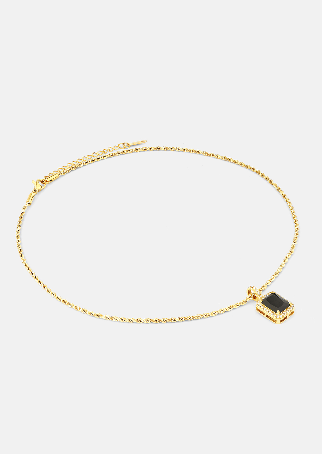 Collier Black Luxe - 18k Plaqué or