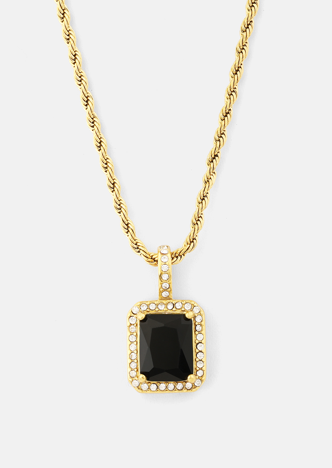 Collier Black Luxe - 18k Plaqué or