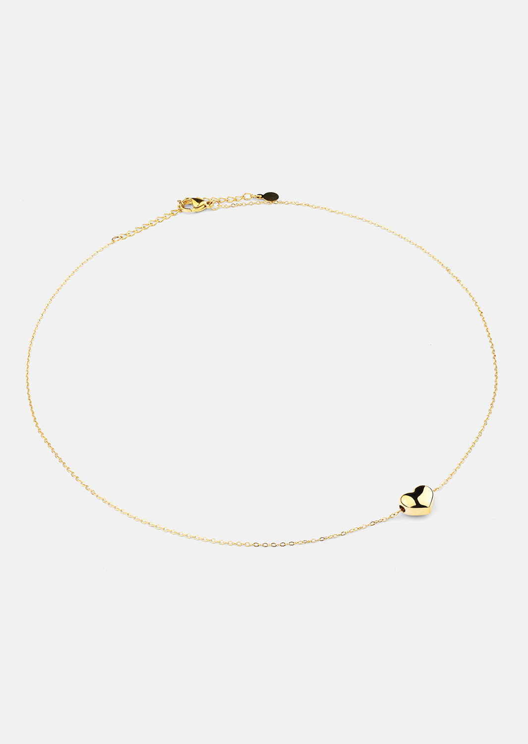 Collier Heart of Gold – 18k Plaqué or