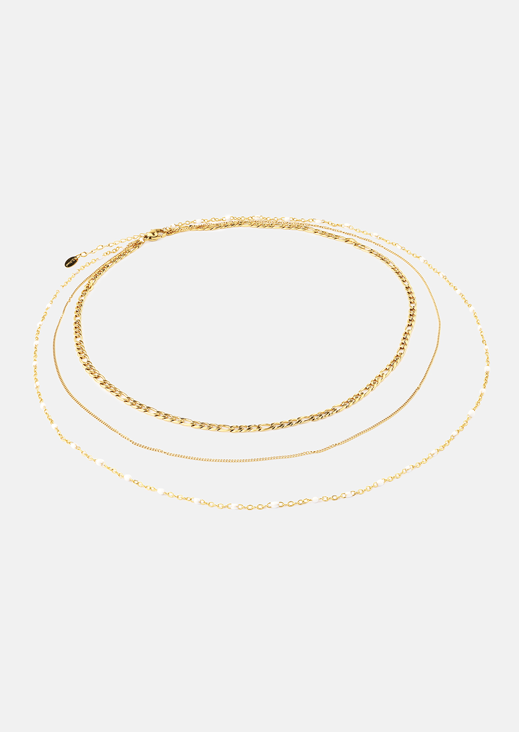 Collier Layered Elegance - 18k Plaqué or