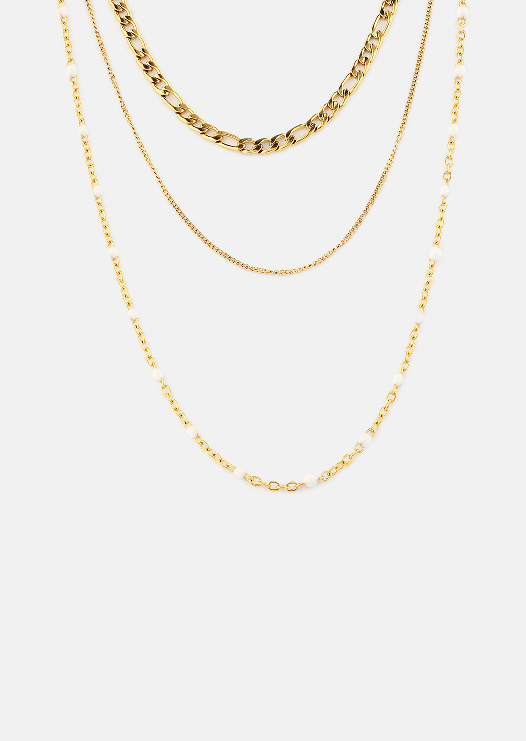 Collier Layered Elegance - 18k Plaqué or