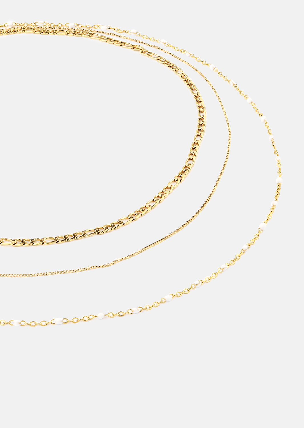 Collier Layered Elegance - 18k Plaqué or