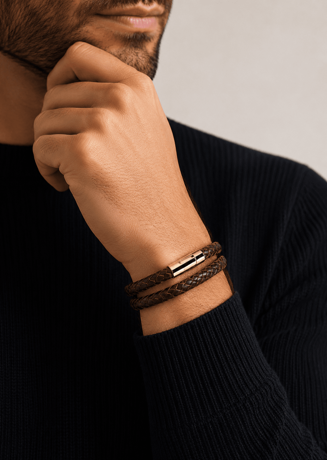 Bracelet en cuir Grit Embrace
