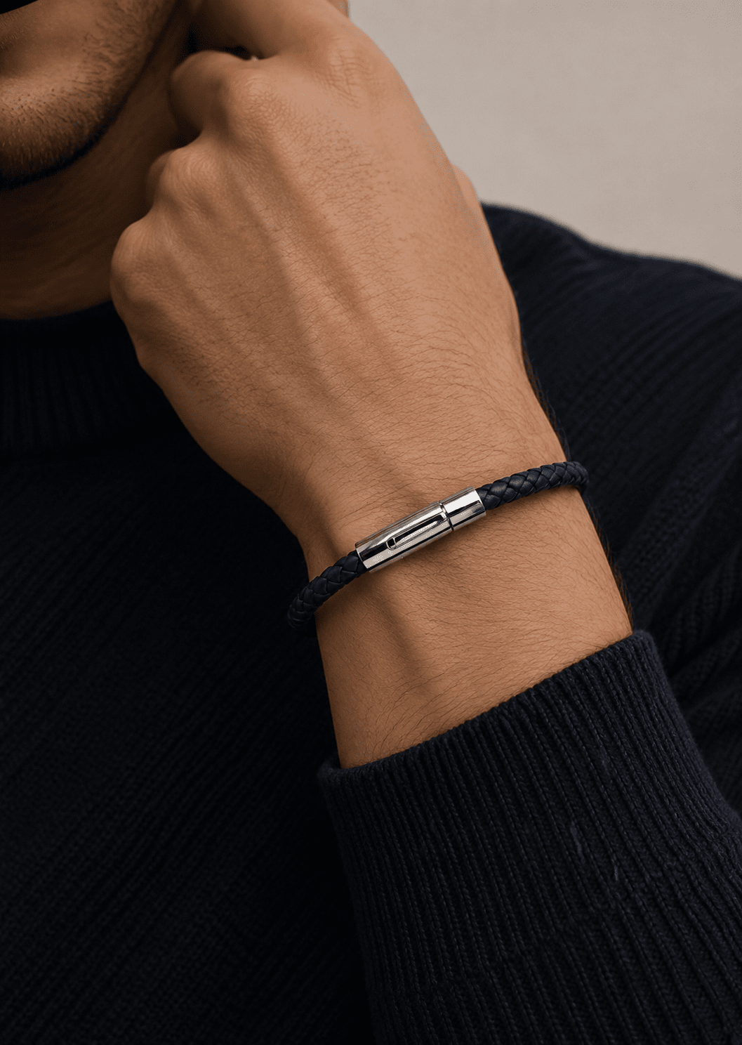 Bracelet en cuir Noble Crest