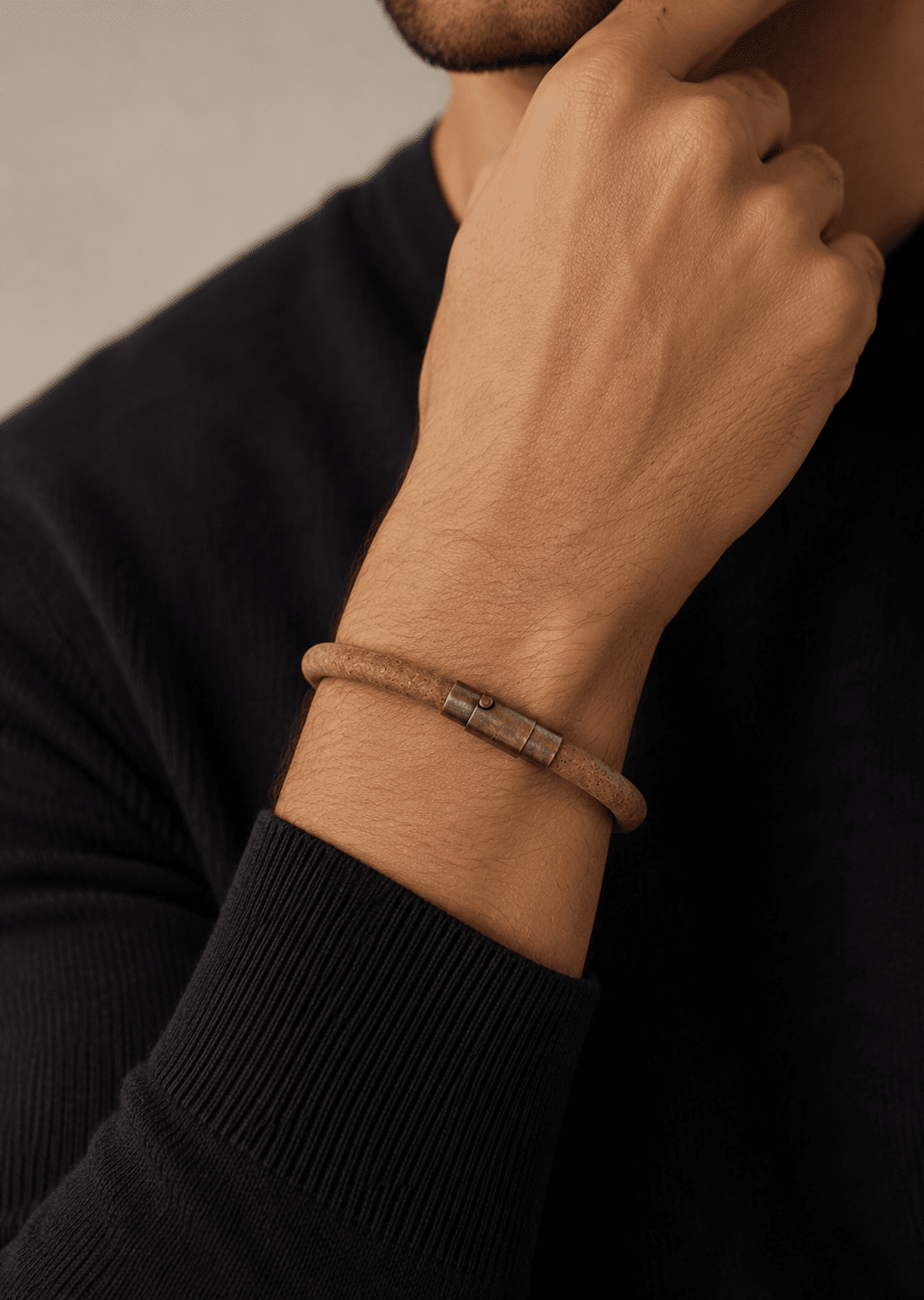 Bracelet en cuir Savage Echo