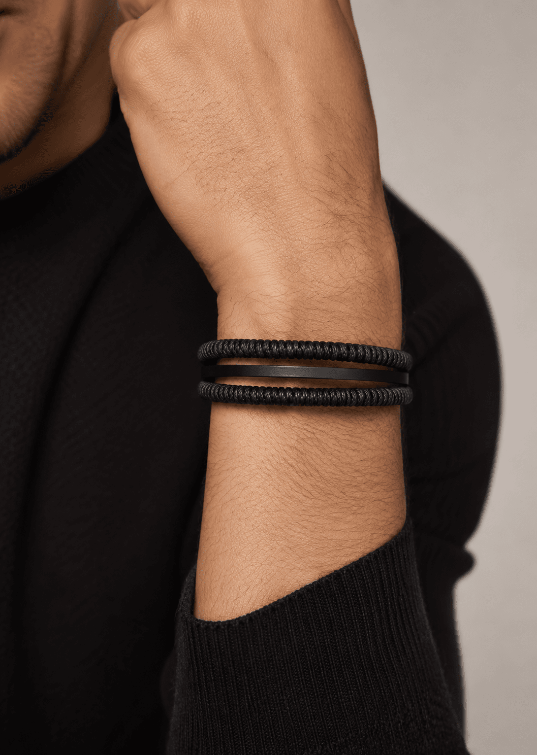 Bracelet en cuir Stealth Aura