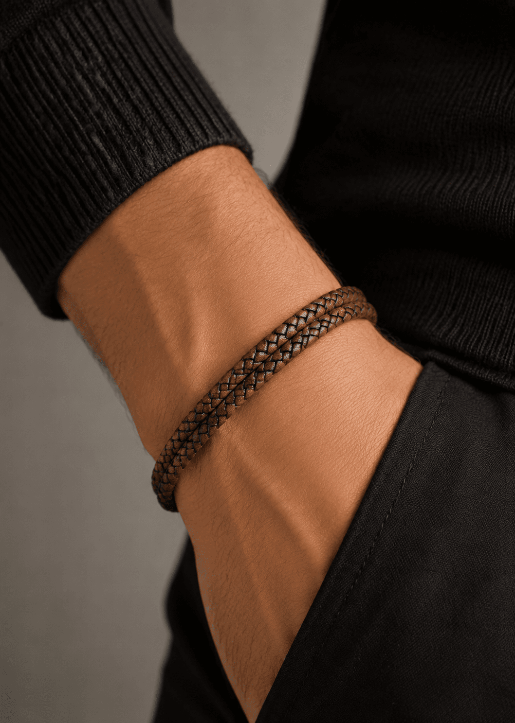 Bracelet en cuir Titan Tapestry