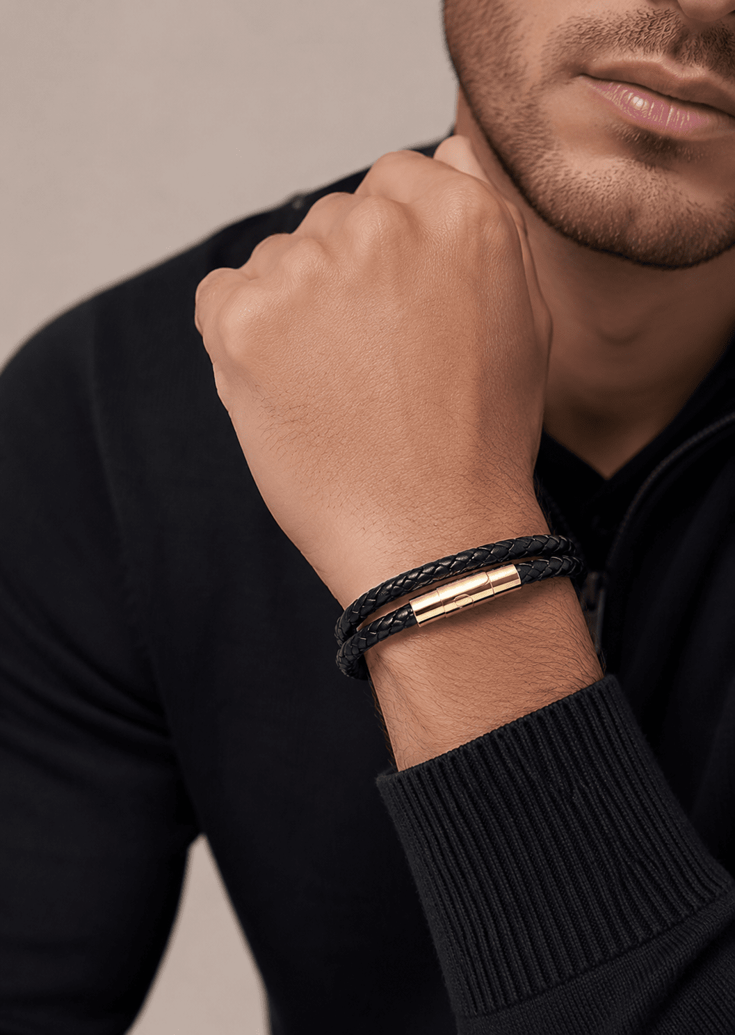 Bracelet en cuir Valor Edge