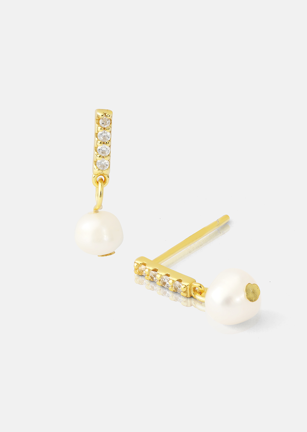 Lacona Boucle d'oreille - 18k Plaquée or