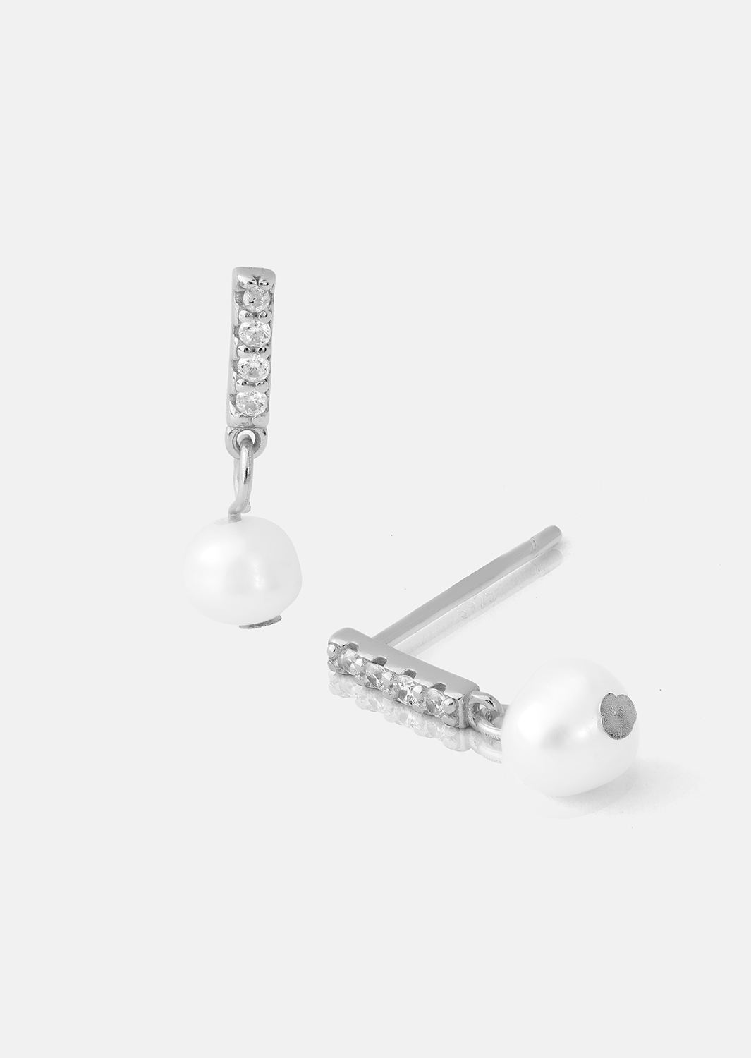 Lacona Boucle d'oreille - Plaquée argent