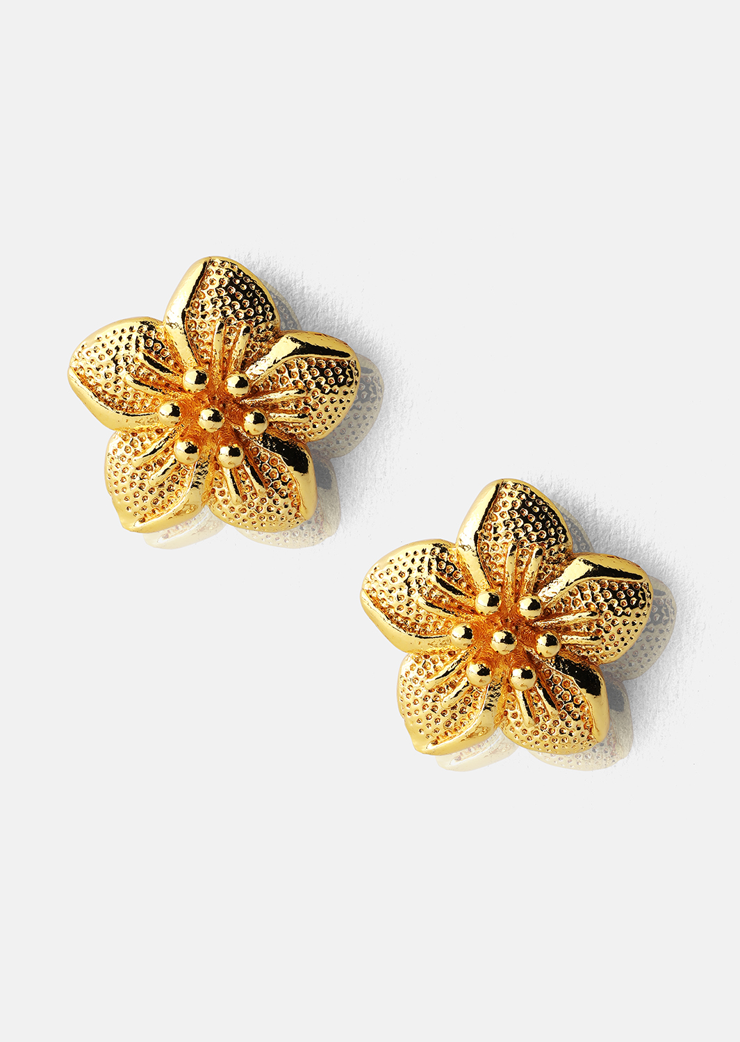 Boucle d’oreille Flores - 18k Plaquée or