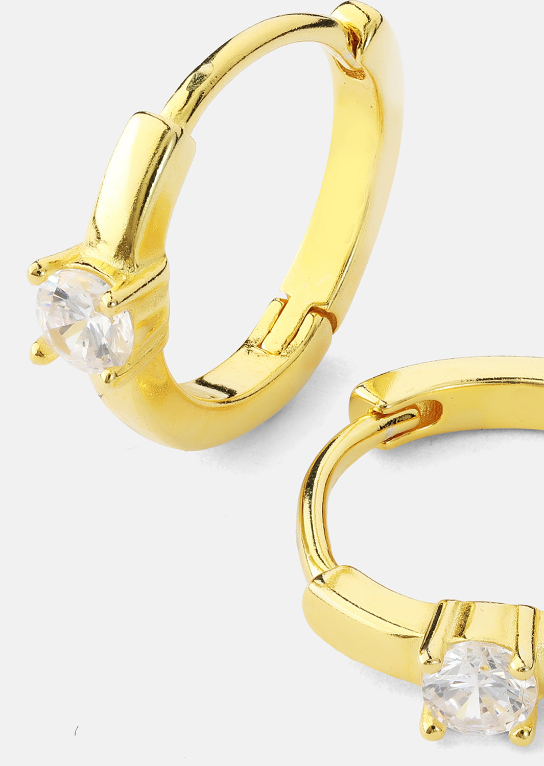 Boucle d'oreille Solace - Plaqué or 18k